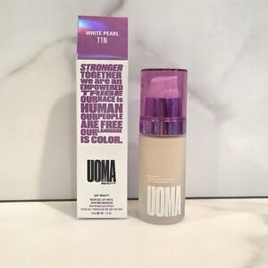 UOMA Beauty Say What?! Hydrating Foundation In White Pearl T1N 30ml - NEW IN BOX